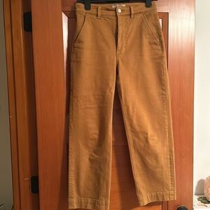 Everlane Straight Leg Crop Regular Pant